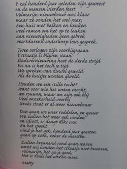 gedicht van Matty